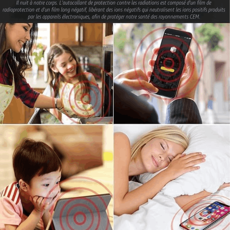 QuantumShield™ — Protection EMF pour appareils électroniques