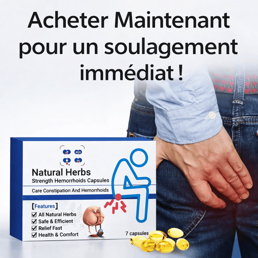 CAPSULES CONTRE LES HEMORROIDES