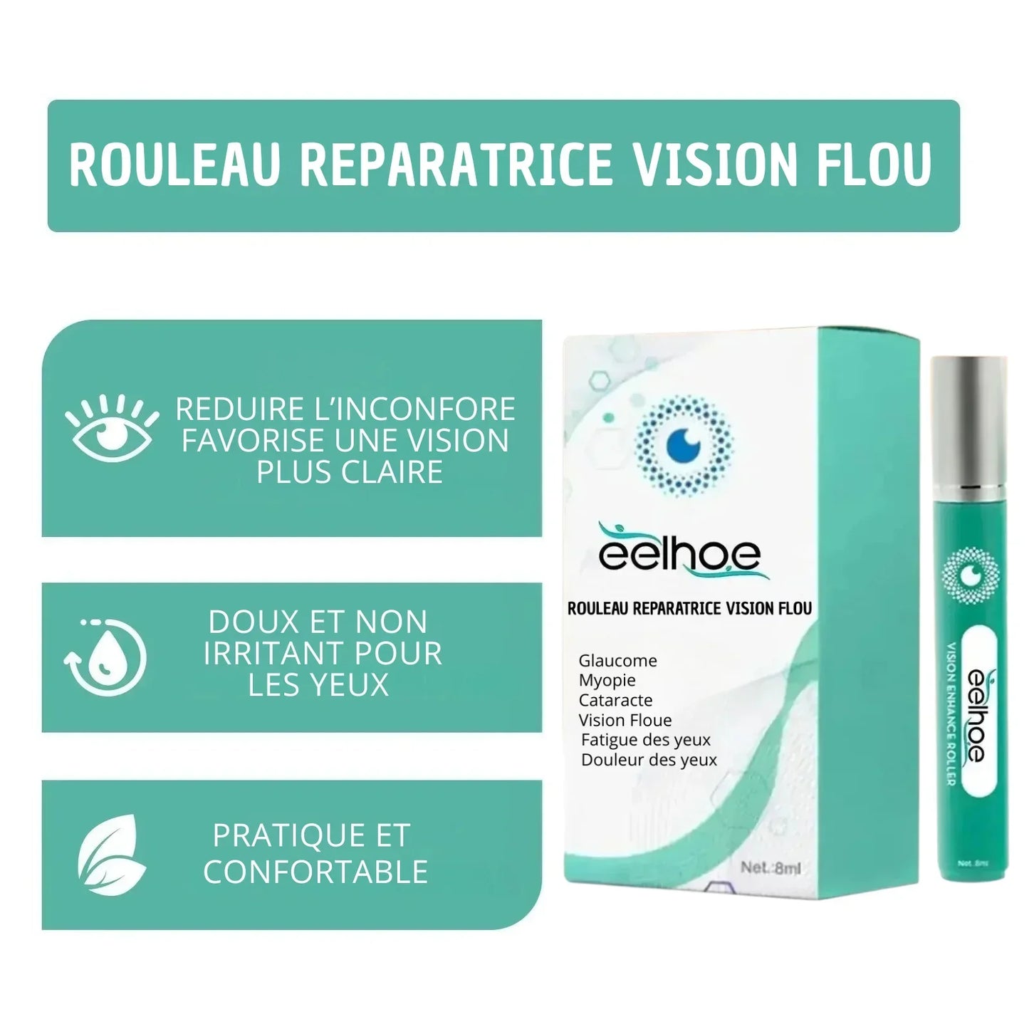 Rouleau Réparateur Vision – Soulage & Améliore la Vue Naturellement