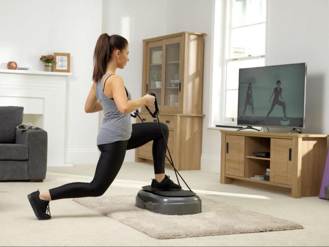 🔥 Plateforme Vibrante Fitness – Perds du ventre en 10 min/jour sans salle !